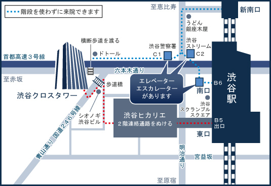 アクセスマップ