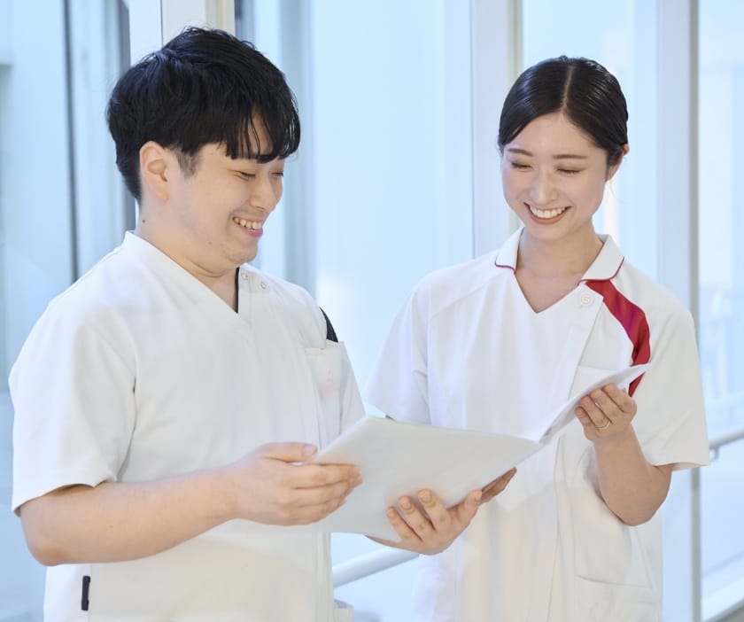 看護師の業務のようす