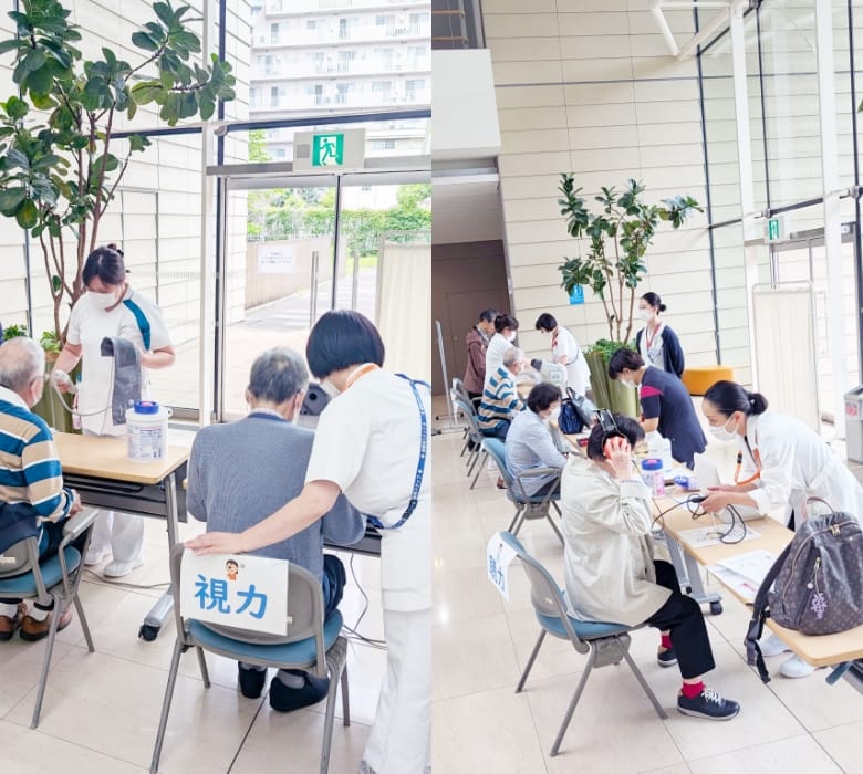 Nursingフェスタ・健康フェスタの様子