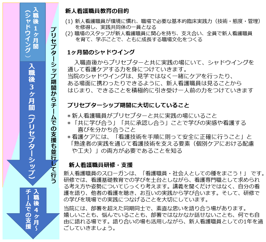 新人看護職員支援体制1