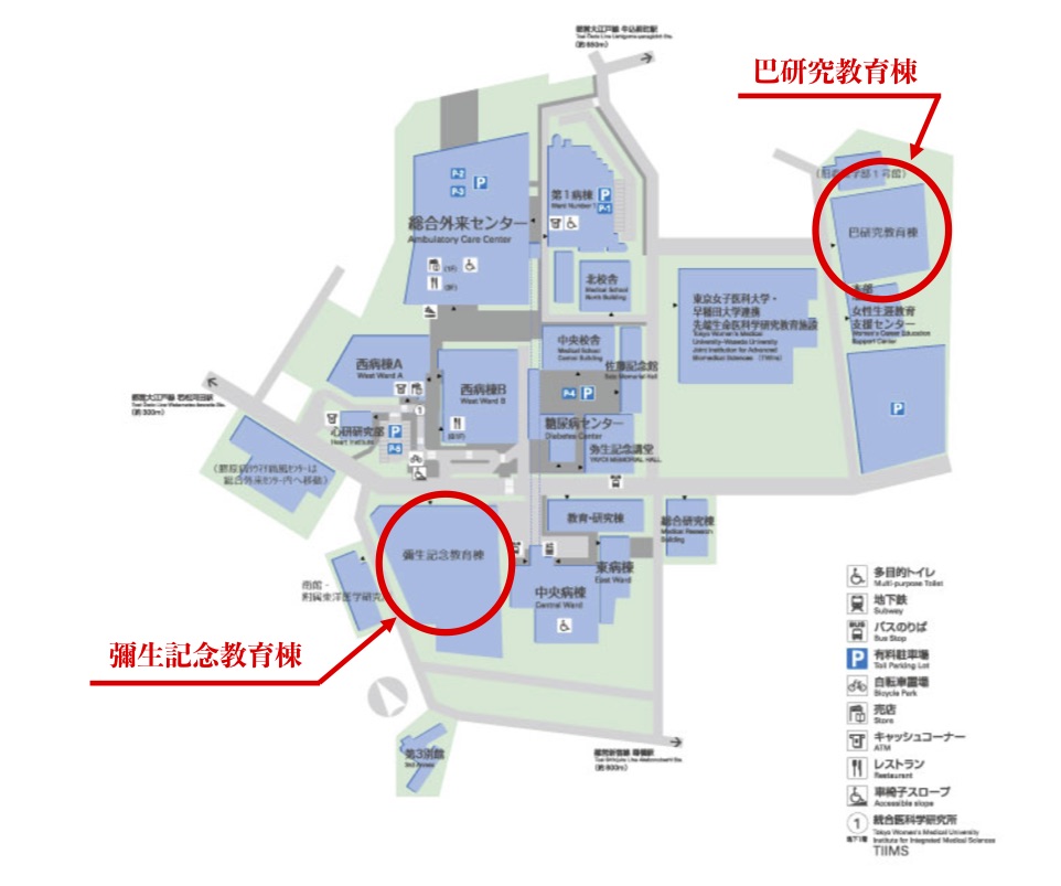 大学敷地図